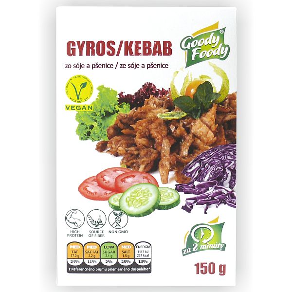 Vegánsky GYROS & KEBAB Goody Foody