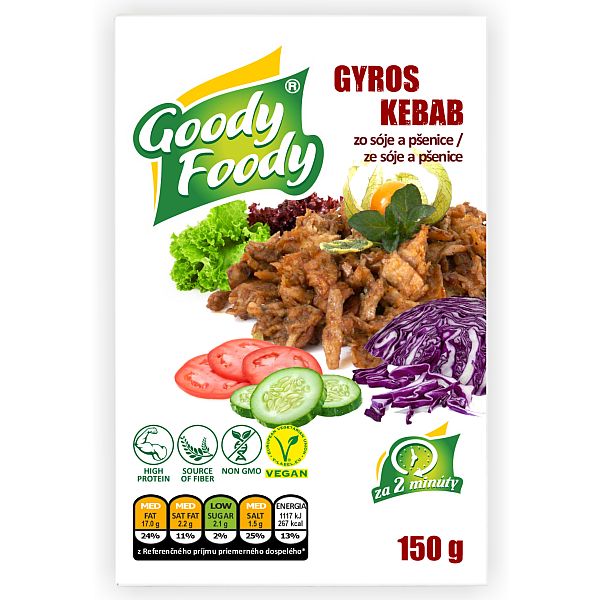 Goody Foody vegan GYROS & KEBAB