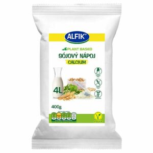 ALFIK Sojový nápoj s Calciom rastlinný nápoj instantný 400 gr. Rastlinný n