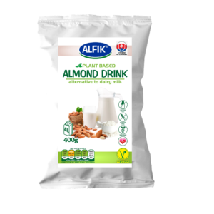 ALFIK Thanks to its composition, instant almond drink is suitable for people with a gluten-free diet and for people with a lactose allergy.